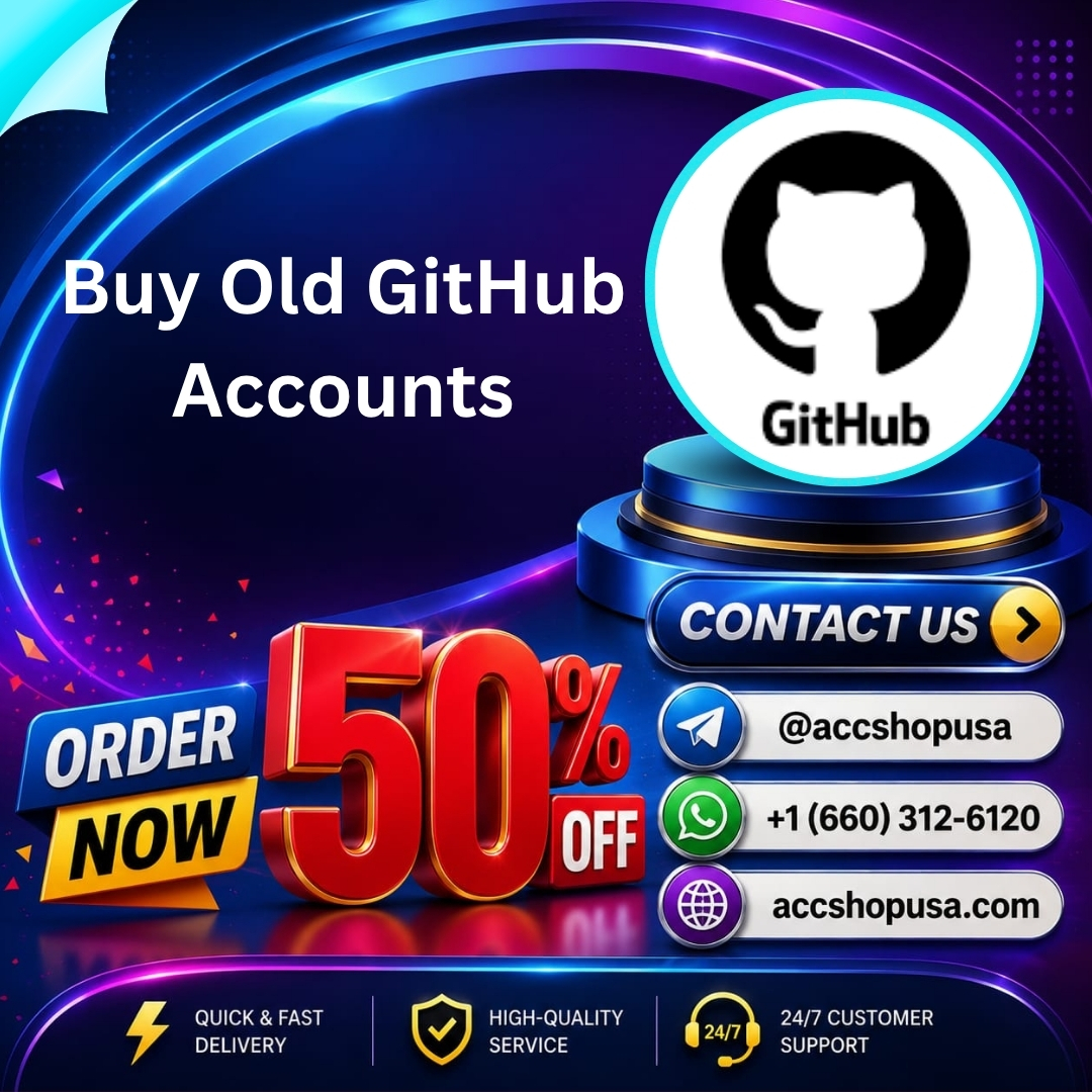 Buy Old GitHub Accounts