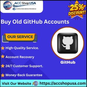 Buy Old GitHub Accounts