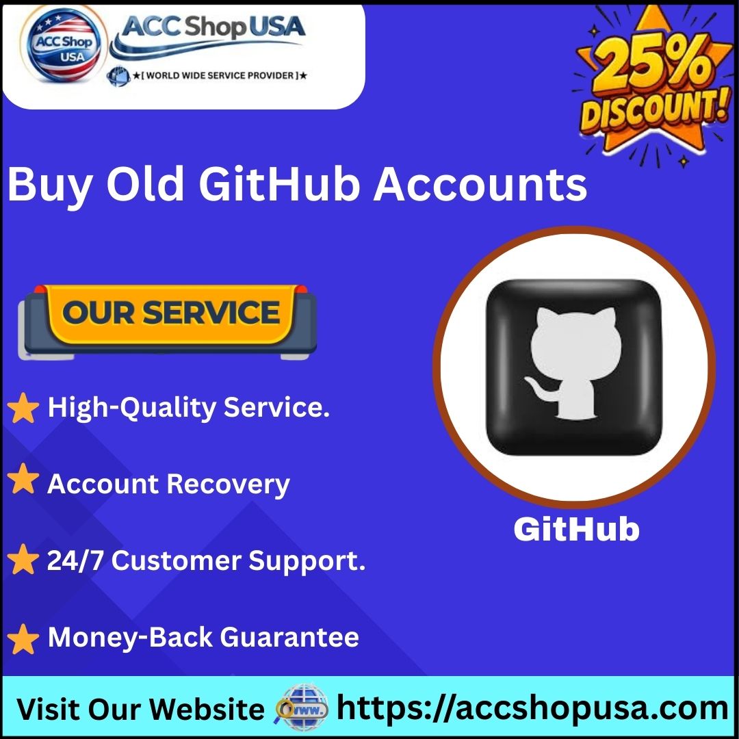 Buy Old GitHub Accounts