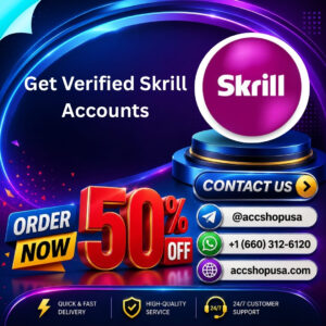 Get Verified Skrill Accounts