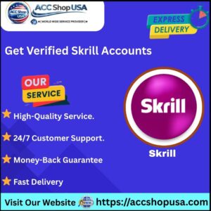 Get Verified Skrill Accounts